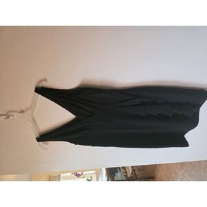 Lauren Ralph Lauren Black Ruffle Detail Dress